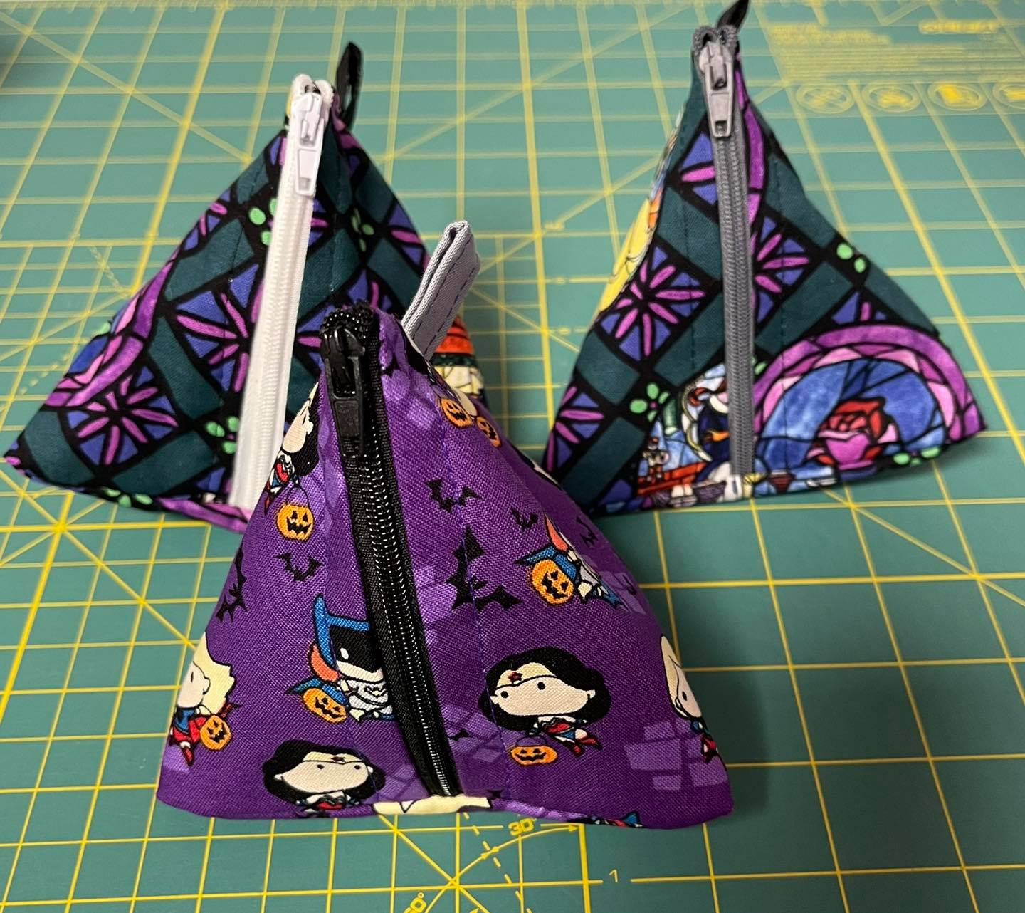 Triangle Coin Pouch