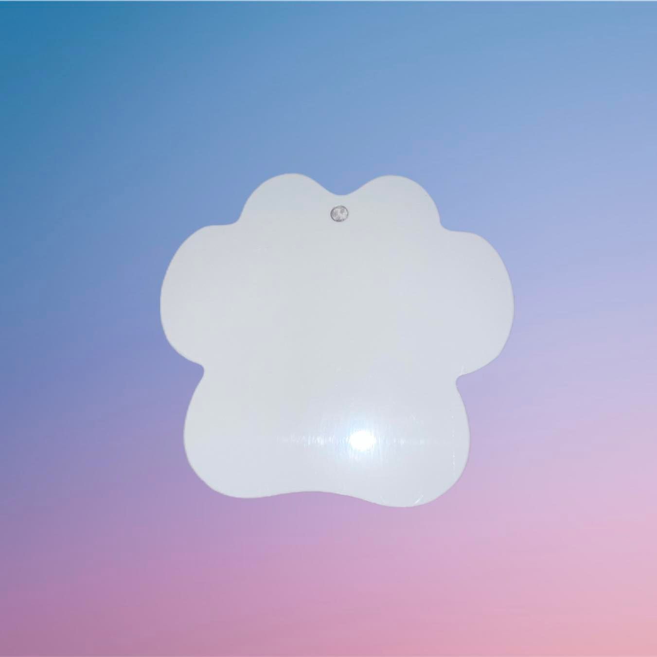 Dog Paw Print Ornaments