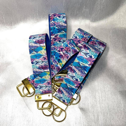 Faux Leather Wristlet