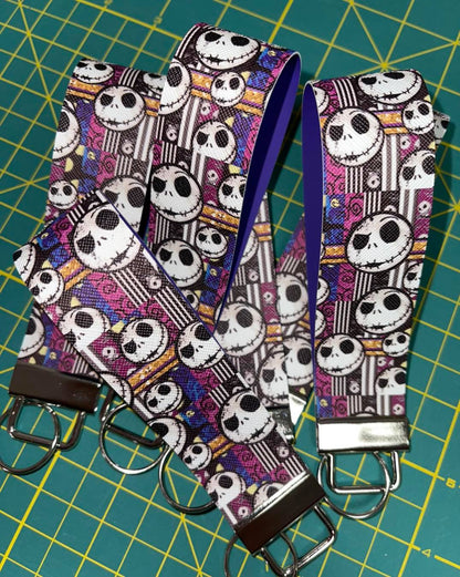 Faux Leather Wristlet