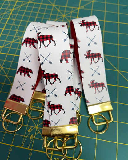 Faux Leather Wristlet