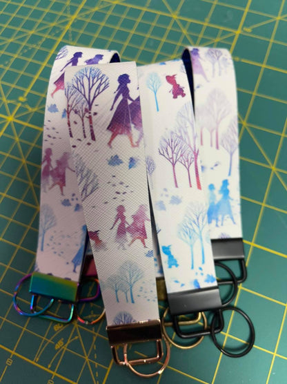 Faux Leather Wristlet