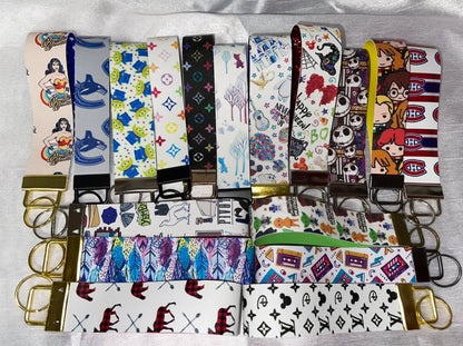 Faux Leather Wristlet