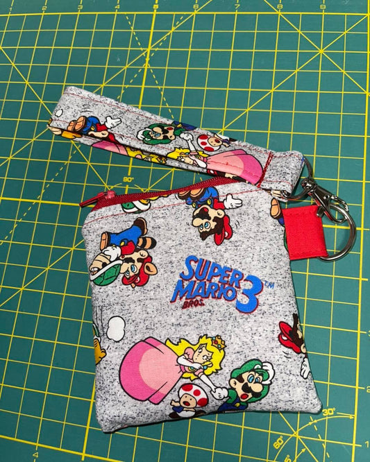Coin Pouch with Key Fob