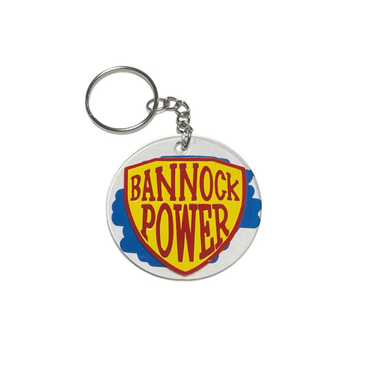 Bannock Power Acrylic Keychain